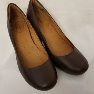 Indigo by Clark's heels. 9.5